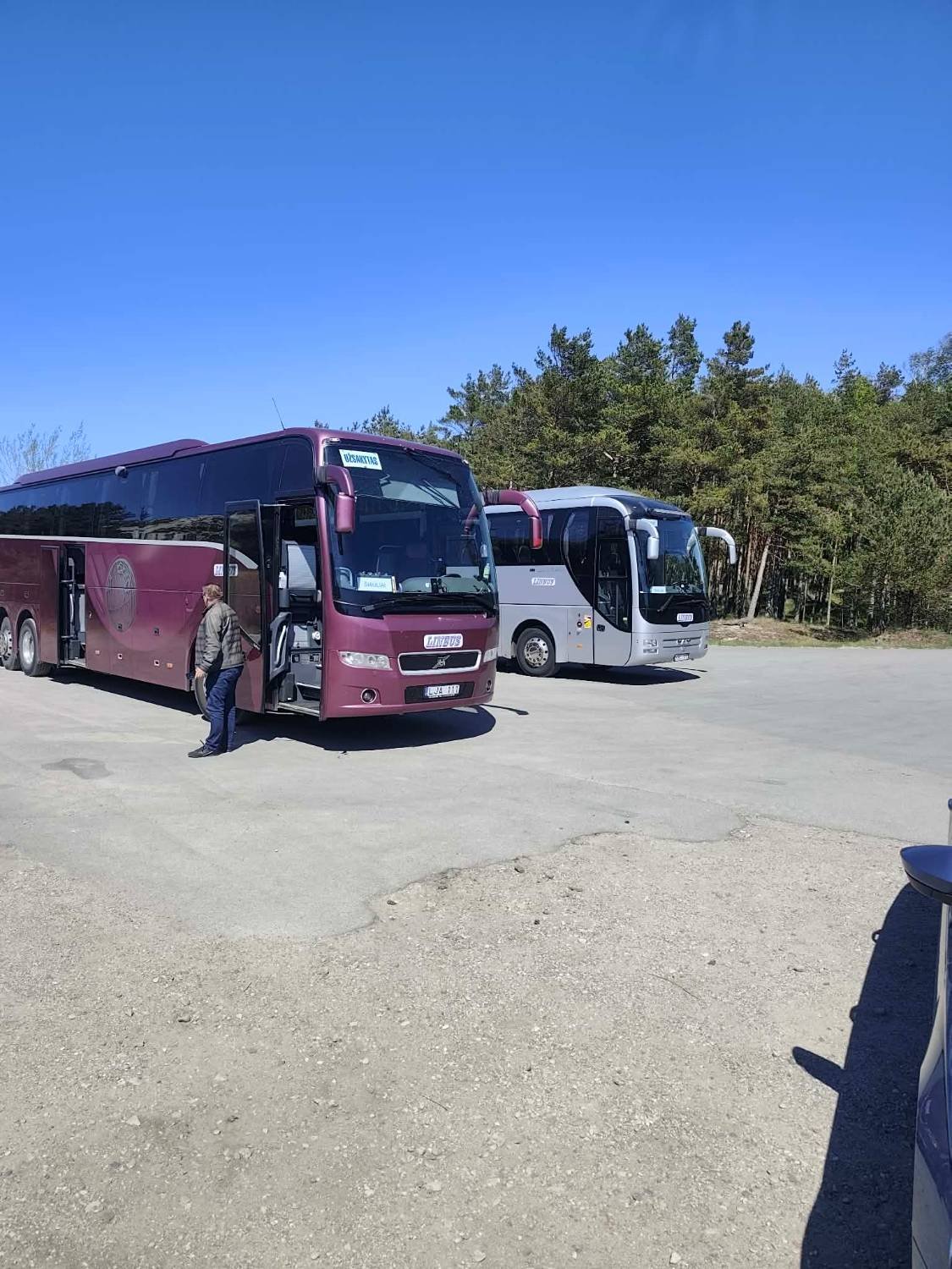 Linbus Volvo ir MAN autobusai įmonių renginiams